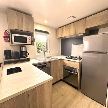 Horská chata Les Charmettes Mobilhome Neuf 3 Ch - 2 Sdb Climatise - Terrasse Totalement Abritee - Locsweethome