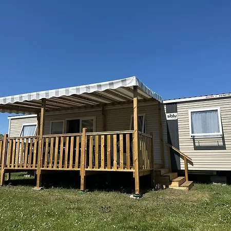 샬레 Mobilhome Neuf 3 Ch 40 M2 Climatise - Les Charmettes 레 마트