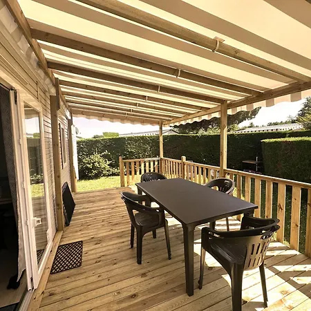 Les Charmettes Mobilhome Neuf 3 Ch - 2 Sdb Climatise - Terrasse Totalement Abritee - Locsweethome *