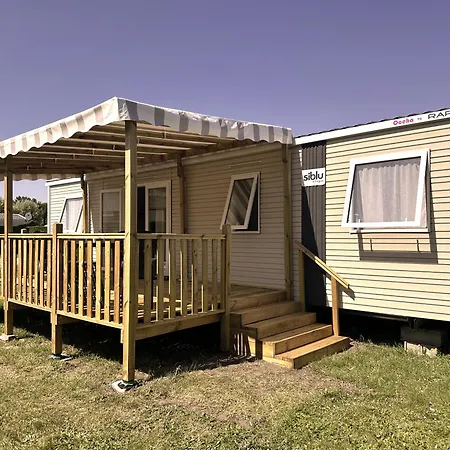 Alpehytte Les Charmettes Mobilhome Neuf 3 Ch - 2 Sdb Climatise - Terrasse Totalement Abritee - Locsweethome