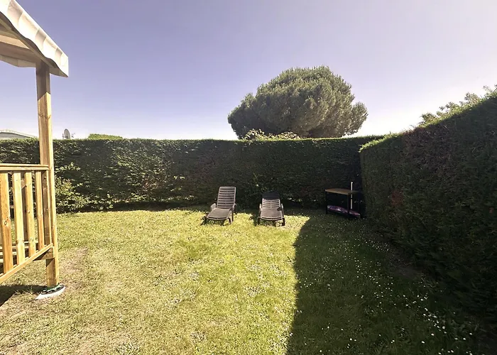 シャレー Les Charmettes Mobilhome Neuf 3 Ch - 2 Sdb Climatise - Terrasse Totalement Abritee - Locsweethome *